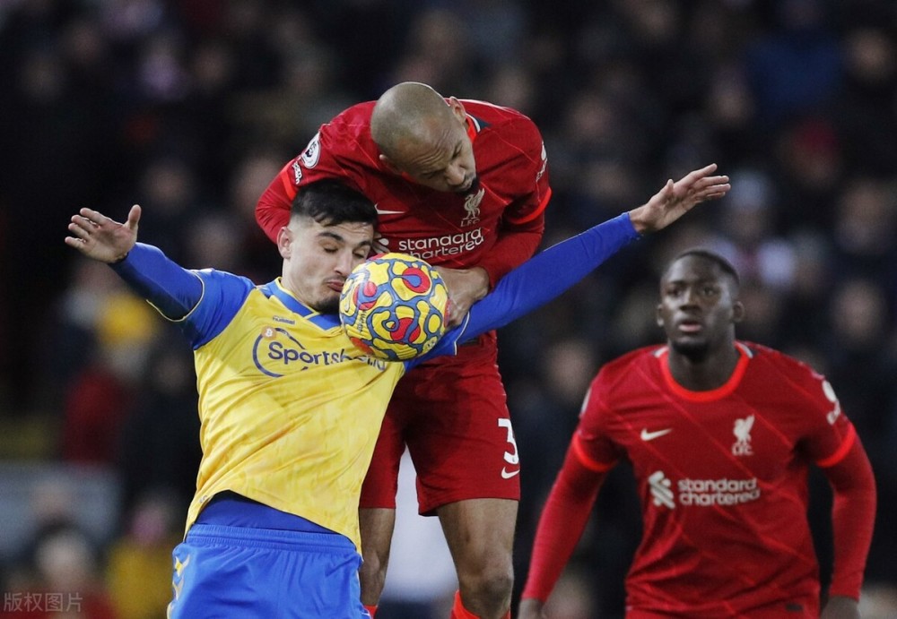  利物浦四球横扫南安普顿稳居前三  