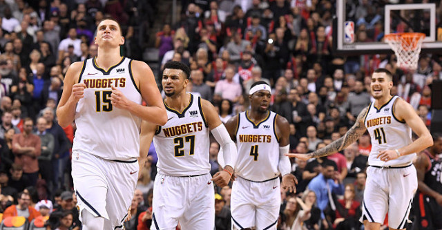  约基奇连续三双,掘金领跑西部战绩榜  